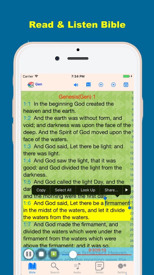 Holy Bible Audio Offline - 2.7.2 - (iOS)