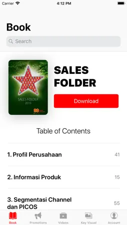 Sales Folder screenshot 2
