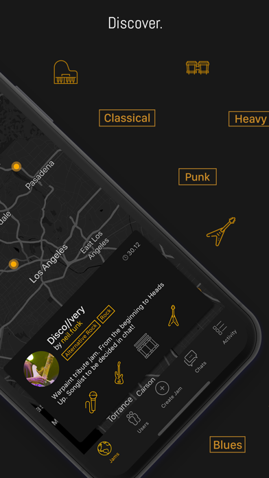 Screenshot #2 pour Jams - Musician finder