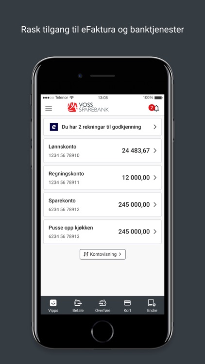 Voss Sparebank Mobilbank