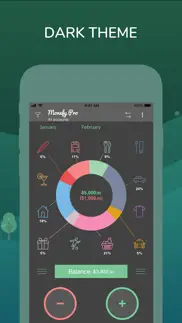 monefy: money tracker iphone screenshot 3