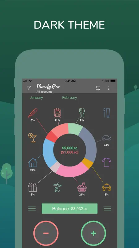 Monefy: Money Tracker screenshot 3 of 6