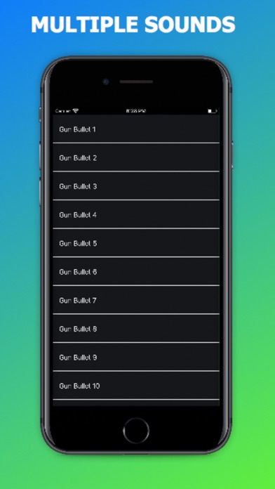 Screenshot #2 pour Bullet Sounds and Gun Sounds.