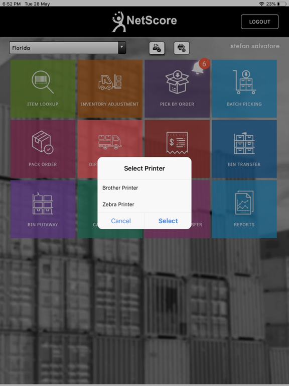 NetScore WMS Mobile iPad screenshot 4 - Business app