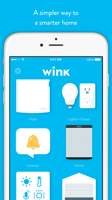 Screenshot #1 for Wink - Smart Home