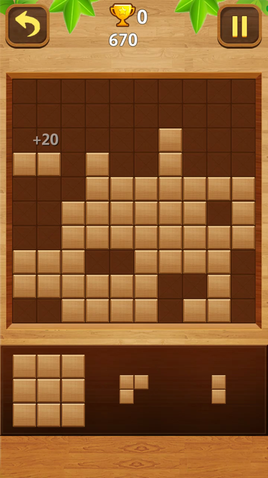 Wood block puzzle : classic - 1.2.4 - (iOS)