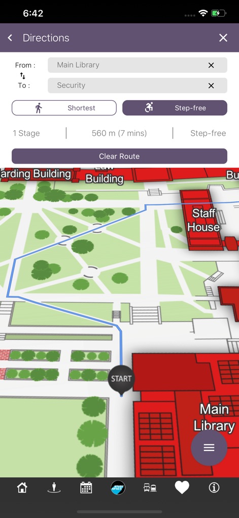 UoB Campus Map - 내비게이션 앱 | MWM