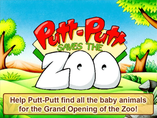 Screenshot #1 for Putt-Putt Saves The Zoo