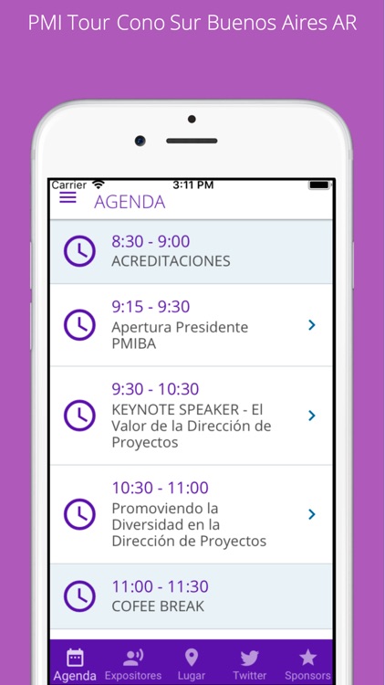 PMI Tour Cono Sur Buenos Aires