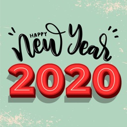 Welcome 2020 New Year Stickers