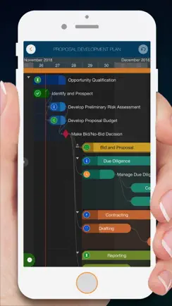 QuickPlan - Project Gantt Plan iPhone image 1