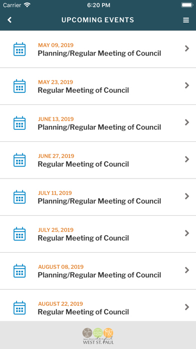 App screenshot