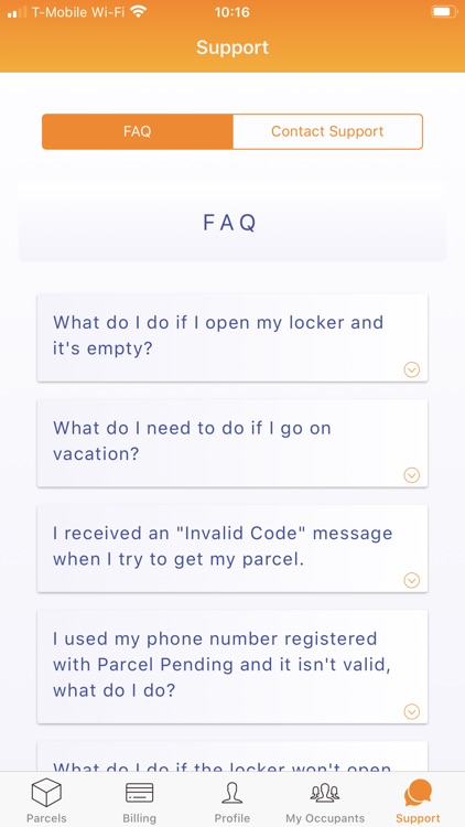 Parcel Pending Mobile screenshot-8
