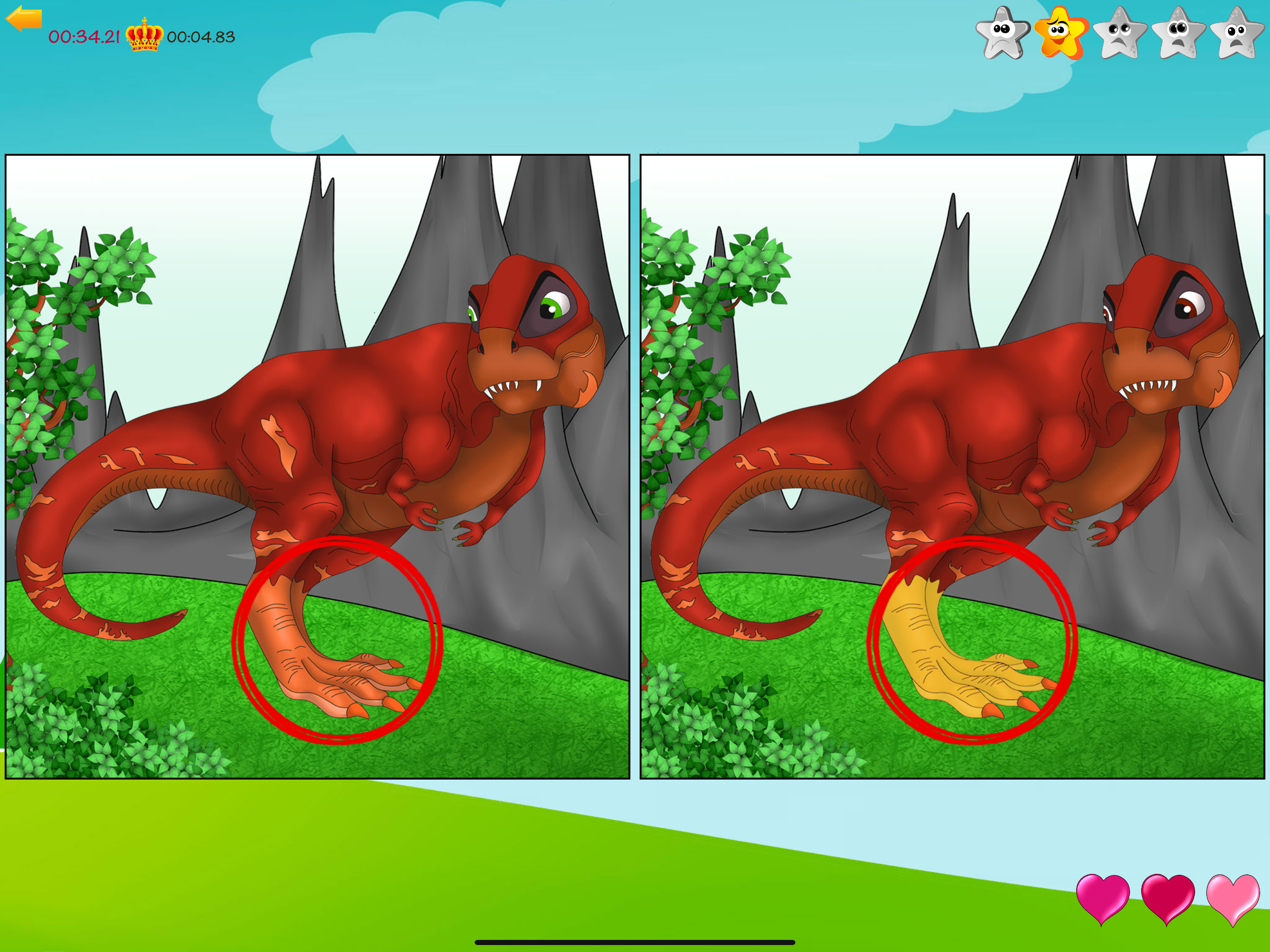 Find difference game for kids