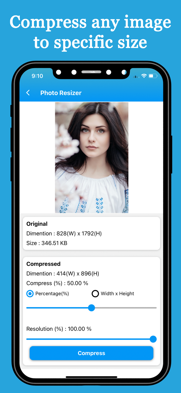 Image Compressor Photo Resize