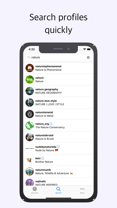 Followly: Profile Reports+ Screenshot