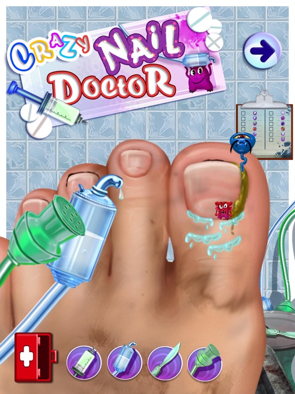 Screenshot #4 pour Crazy Toe Nail Doctor Surgery