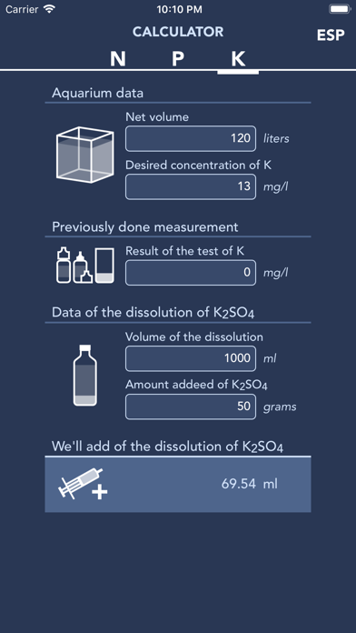 Screenshot #3 pour Calculator NPK