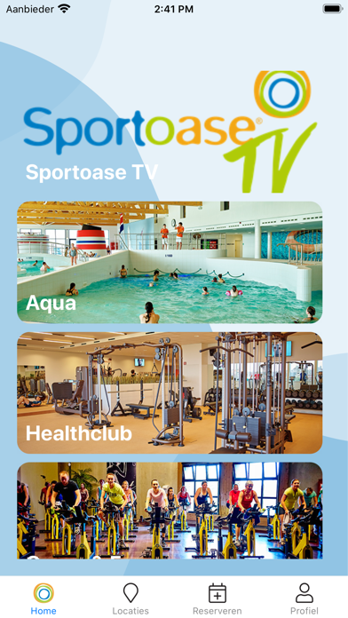 Screenshot #1 pour Sportoase