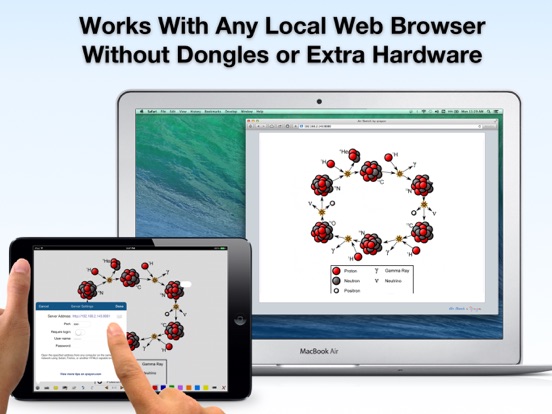 Air Sketch Wireless Whiteboard iPad app afbeelding 5