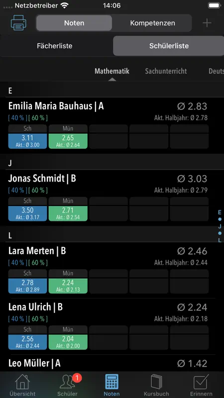 Meine Klassenmappe v5 screenshot 7 of 8