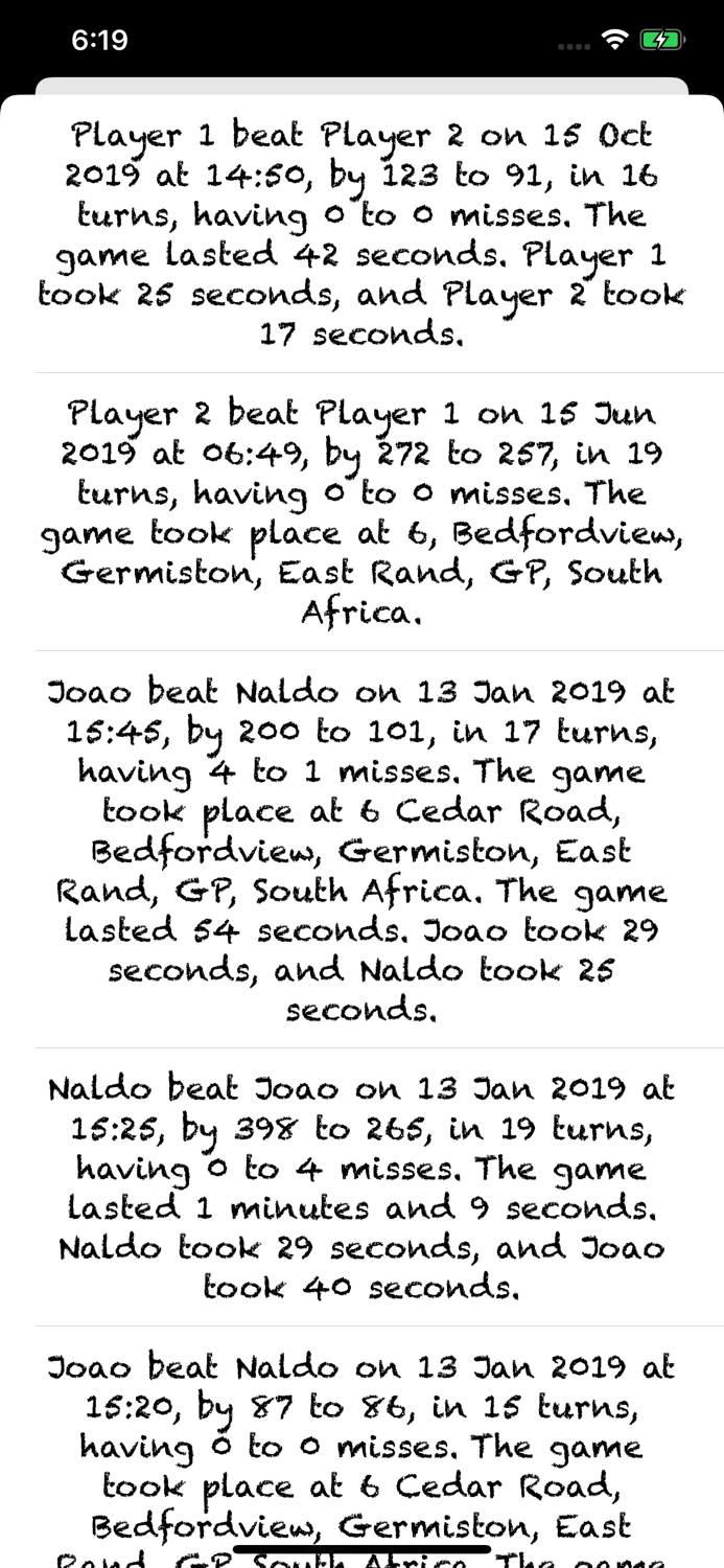 Cricket Darts Chalkboard