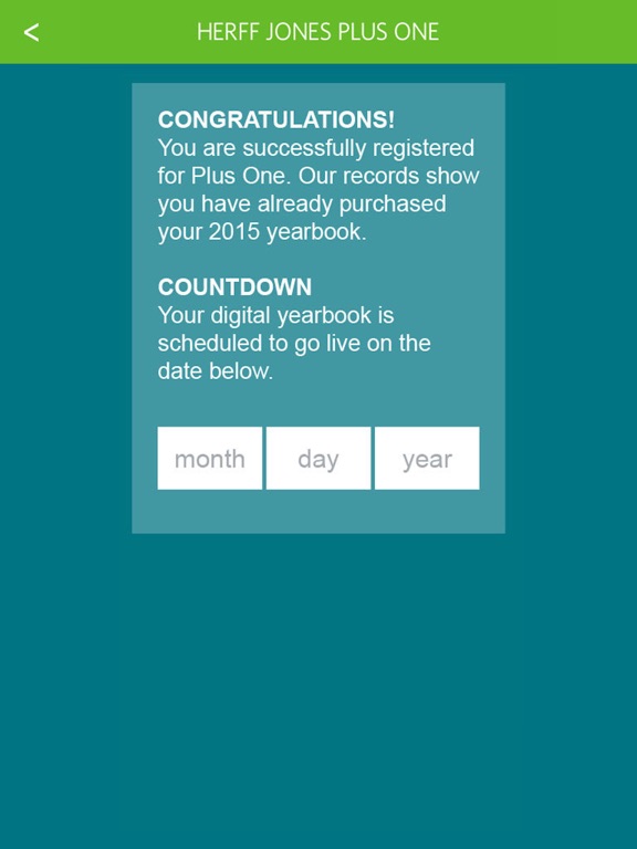 Screenshot #5 pour Plus One Digital Yearbook