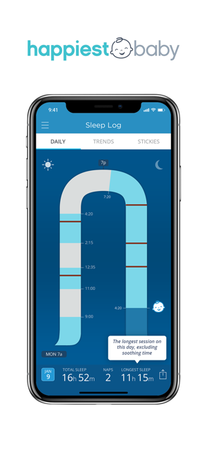 snoo smart sleeper app