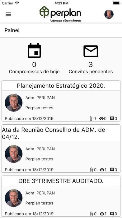 Perplan - Governança screenshot 2