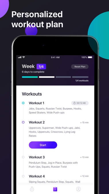 PNCH: Boxing and Fitness screenshot 13