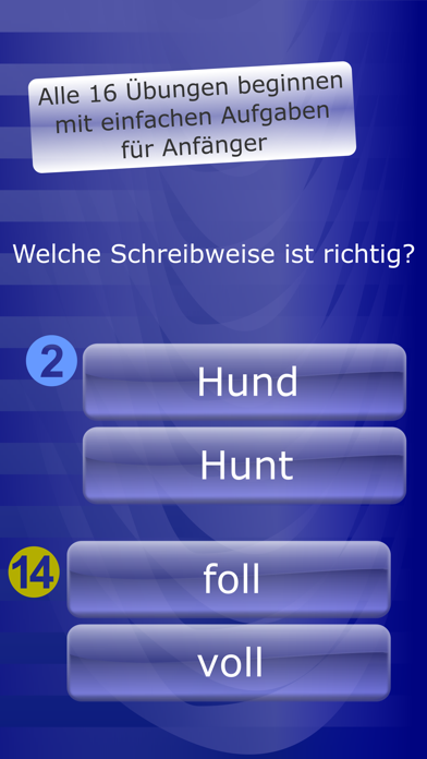 Screenshot #3 pour Konsonantenrechtschreibung