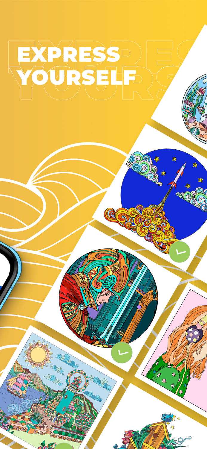 Juicy Paint color by number