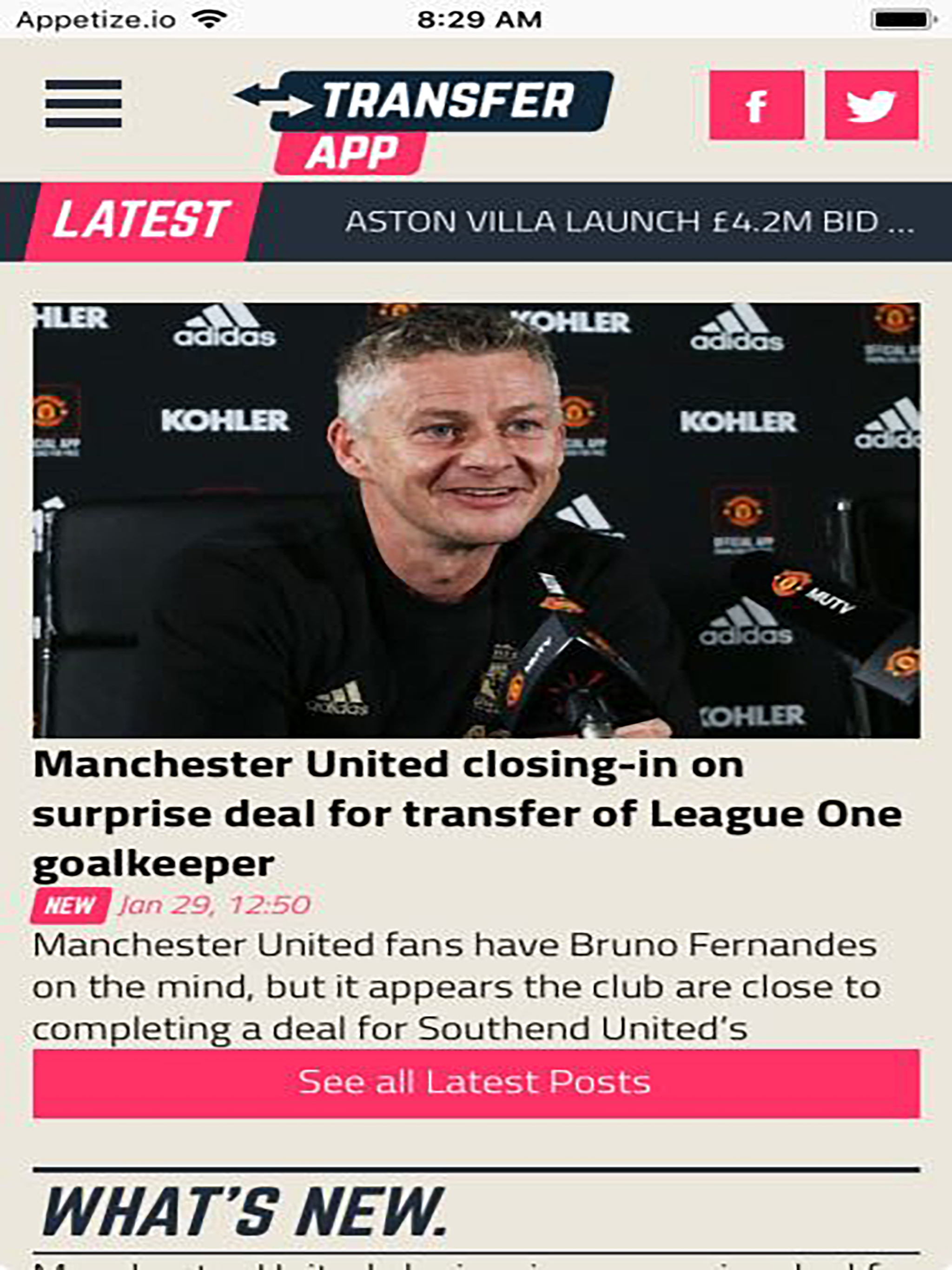 Latest Football Transfer News