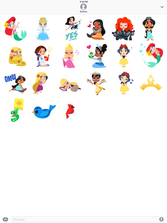 Screenshot #5 pour Disney Stickers: Princess