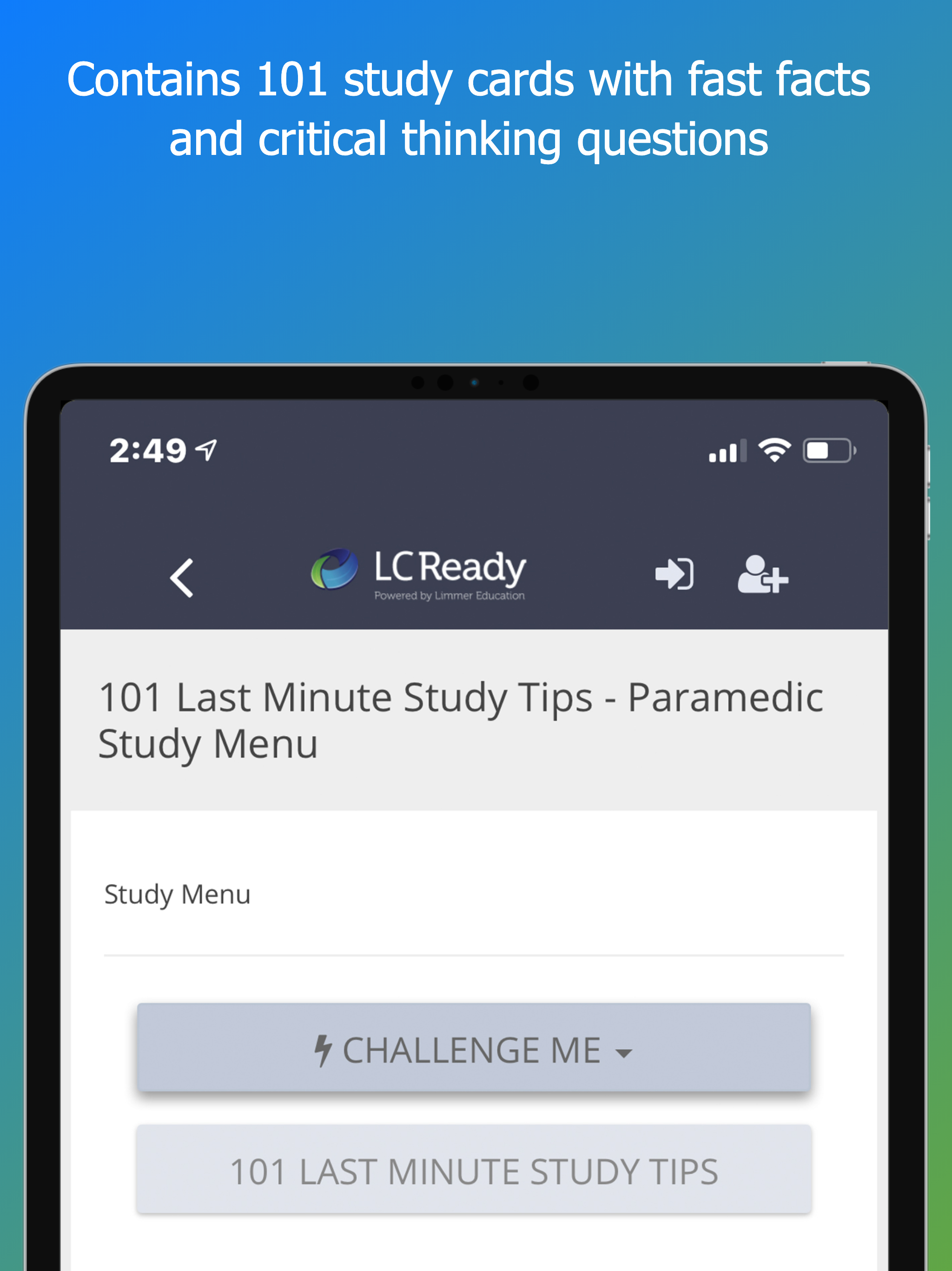101 Last Minute Study Tips