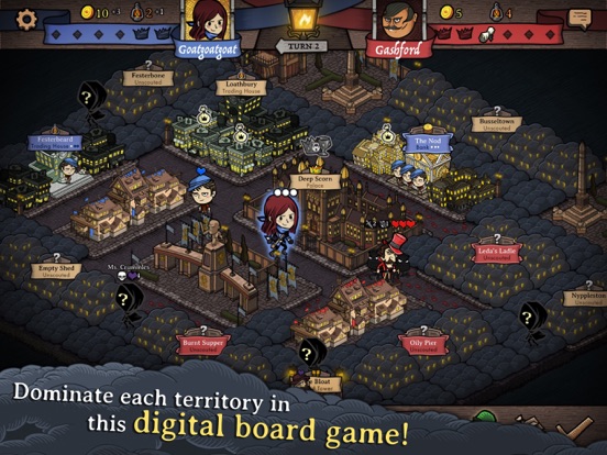 Antihero - Digital Board Game iPad app afbeelding 1