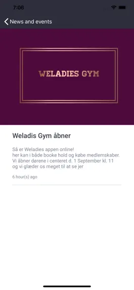 Game screenshot WeLadies Gym apk
