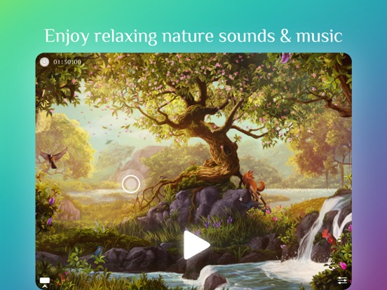 Away ~ Nature Sounds to Sleep iPad app afbeelding 2