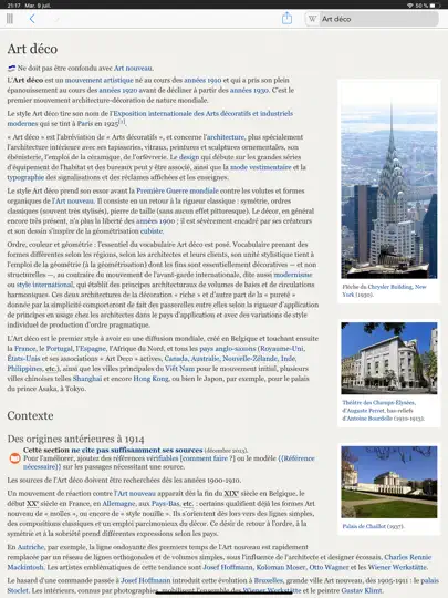 Capture d'écran de Wikipanion Pour IPad sur iPhone 2
