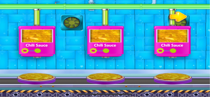 Factory Pizza Cooking Game
