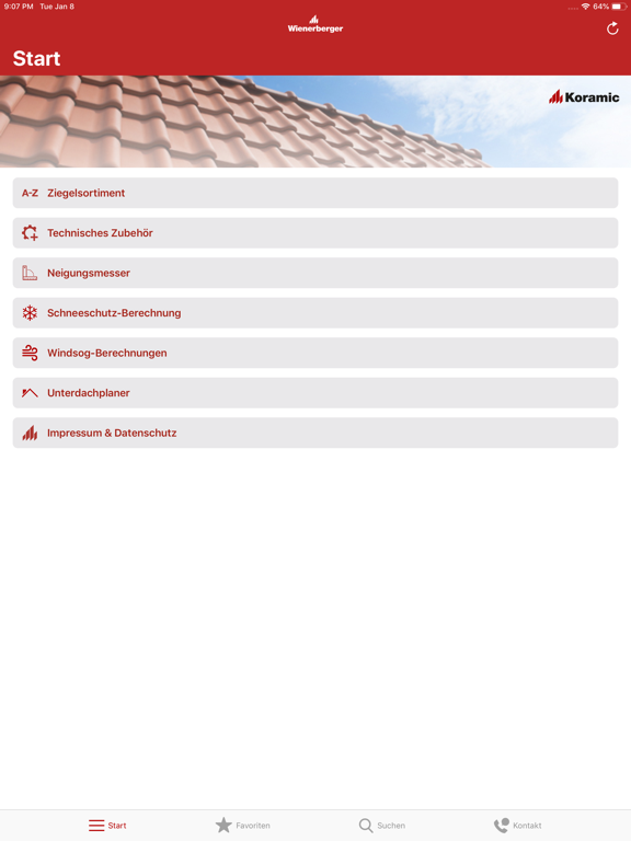 Koramic Dachprofi-App