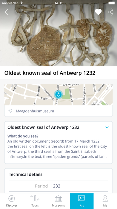 Antwerp Museum App Screenshot