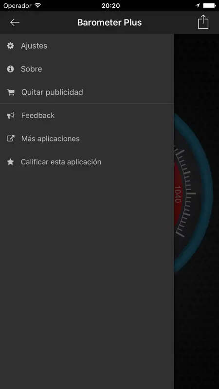 Barómetro Plus - Altímetro PRO screenshot 2 of 4