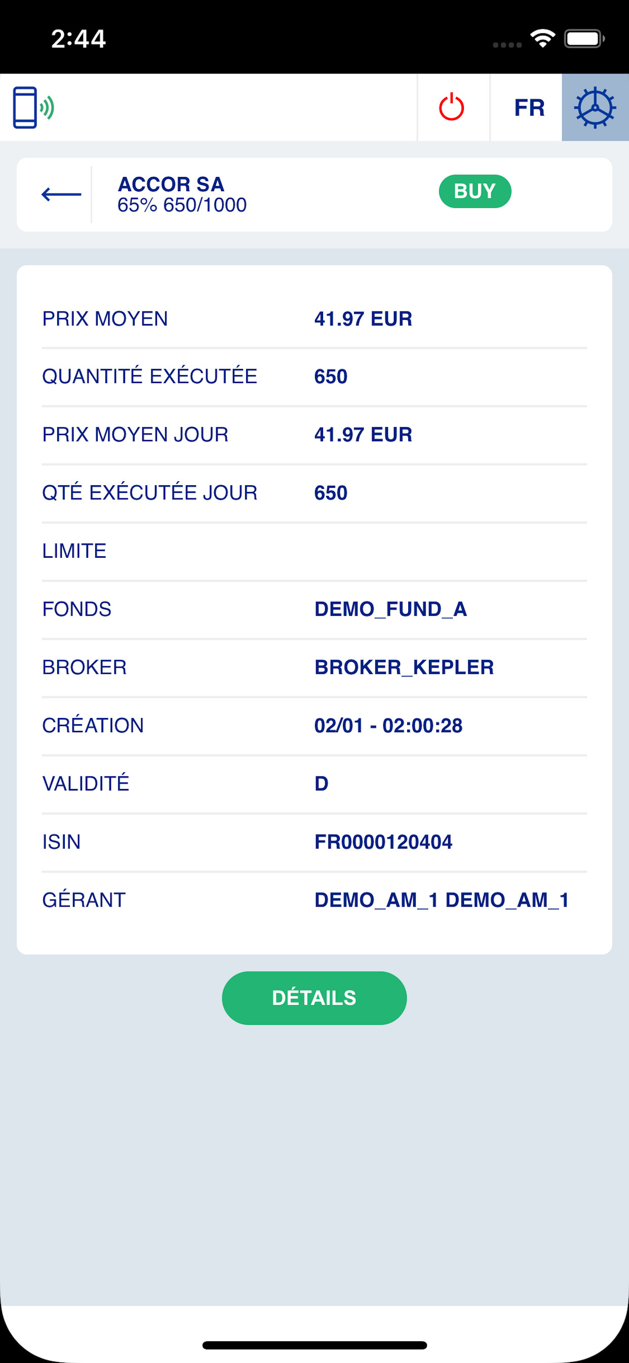 Monitoring d'Exoé screenshot 4