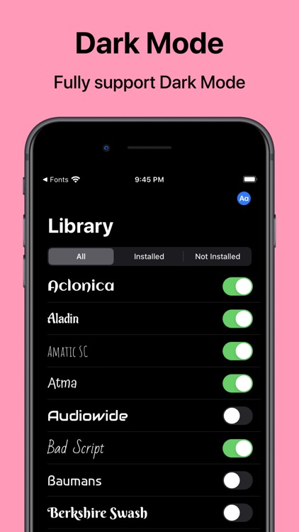 Fonts: Install New Fonts screenshot-3