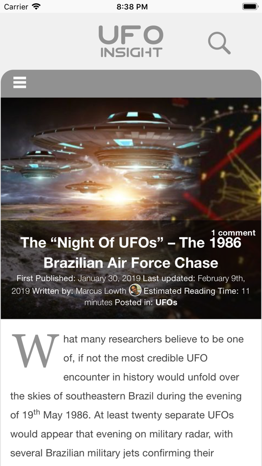 #1. UFO Insight (iOS) 由: RBFTP Networks Limited