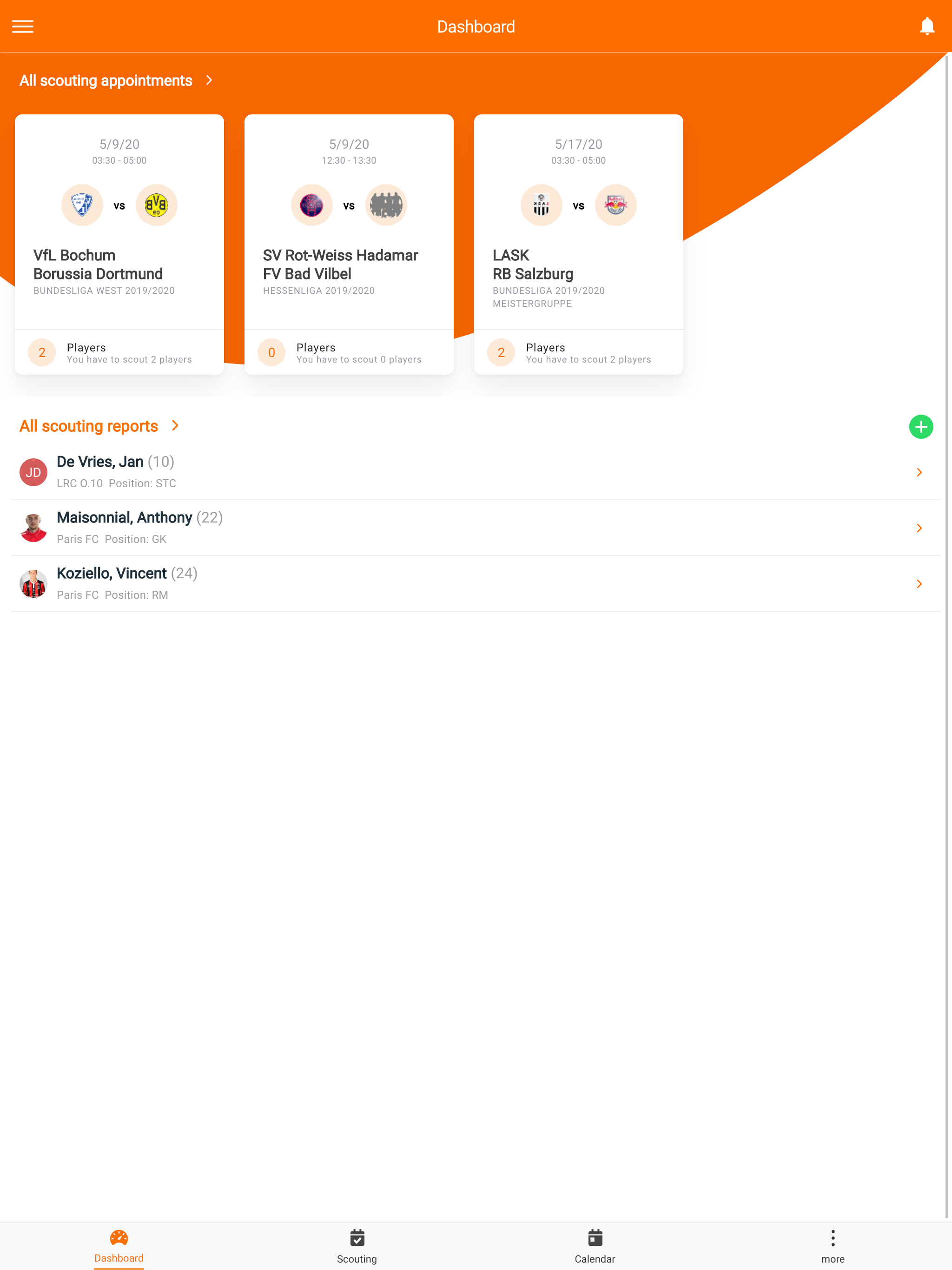 SoccerLAB Scout screenshot 7