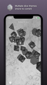 Tabletop Dice Roller screenshot
