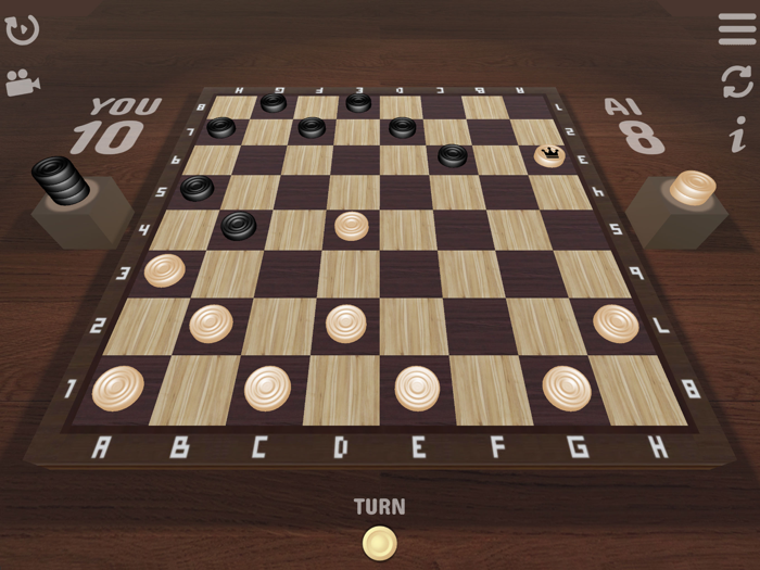 Checkers Game ‣ Dames