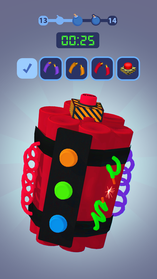 #1. Defuse The Bomb 3D (iOS) 由: Izyplay Game Studio